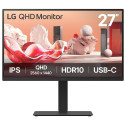 "LG 27"" 27BA75QB-B QHD DP HDMI IPS 16:9 HDR10"