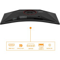 "AOC CU34G4Z 86.36cm 34Zoll 3440x1440 1ms 2xHDMI DP USB Black/Red"