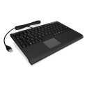 "KeySonic TAS ACK-540U+ Corded (US) MINI Touchpad SoftSkin sw"
