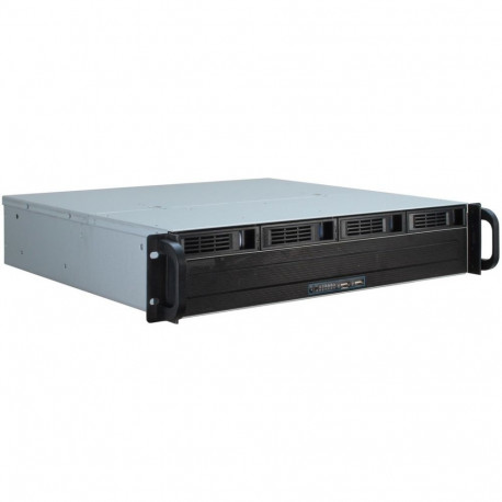 "Inter-Tech IPC 2U-2404S - Rack - einbaufähig - 2U - micro ATX"