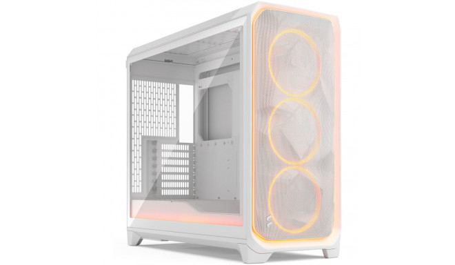 "Midi Fractal Design Meshify 3 XL Ambience Pro RGB White TG Light Tint"