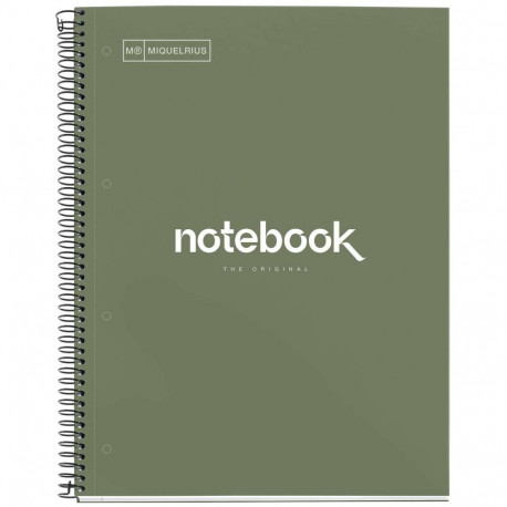 "Miquelrius Notizblock KHAKI A4 90G BLATT (Speditionsversand)"