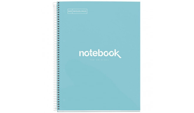 "Miquelrius Notizblock HELLBLAU A4 90 Blatt (Speditionsversand)"