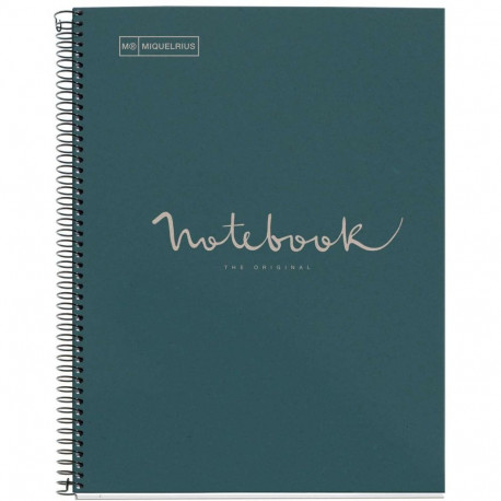 "Miquelrius Notizblock ECO MARINE BLAU Recycle A4 80 Blatt (Speditionsversand)"