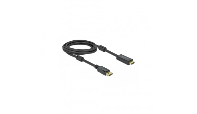 "DELOCK Aktives DisplayPort 1.2 zu HDMI Kabel 4K 60Hz 3m"