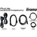 "TFT 34.0/86.4cm Iiyama ProLite XCB3497WQSNPH 21:9 curved"