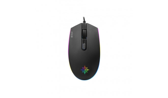 "INCA Gaming Maus IMG-GT13 1200 DPI. RGB. 4 Tasten. USB. SW retail"