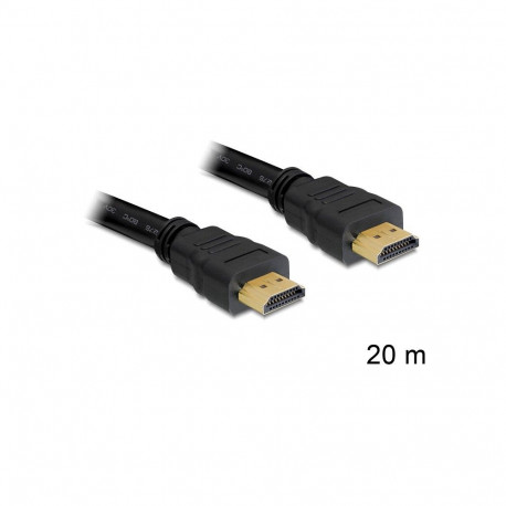 "DELOCK Kabel High Speed HDMI mit Ethernet - HDMI A Stecker > HDMI A Stecker 20 m"