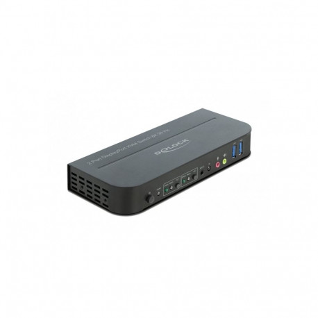 "DELOCK DisplayPort 1.4 KVM Switch 8K 30Hz mit USB 3.0 und Audio"