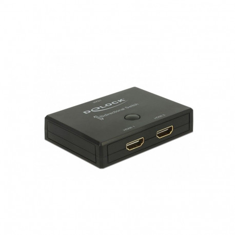 "DELOCK HDMI 2 - 1 Umschalter bidirektional 4K 60 Hz"