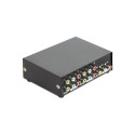 "DELOCK Switch 4-port Audio / Video manuell bidirektional"