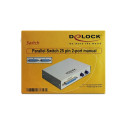 "DELOCK DATA Switch 2-port Parallel manuell"