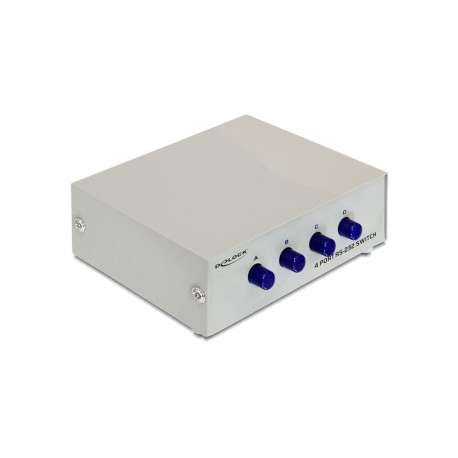 "DELOCK SWITCH 4-port RS-232manuell"