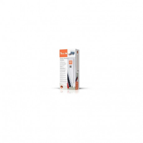 "Peach Binderücken weiß 12mm 100er-Pack"