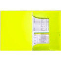"HERMA Sammelmappe A3 neon gelb Polypropylen 3St."