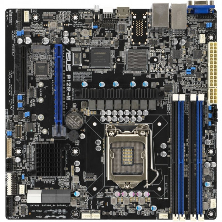 "ASUS P12R-M microATX 1x LGA 1200 DDR4 2x1G"