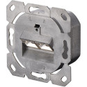 "DIGITUS RJ45Dose Cat6a 2xRJ45 geschirmt Aufputz Signalweiß"