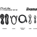 "IIYAMA 43.0cm (17"") T1732MSC-B1S 5:4 M-Touch HDMI+DP Spk. retail"