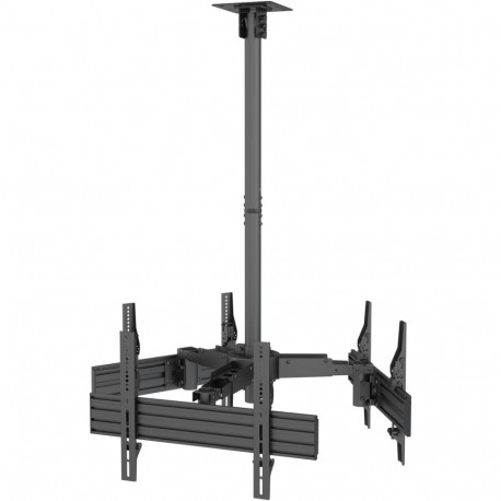 "Equip Deckenhalterung 32""-65""/3TFT je 30kg 2Gelenke neig. sw lite Retail"