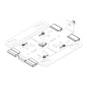 "LX-7000 T-Bar Mount (Bulk 5)"