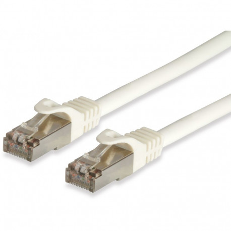 "Equip Patchkabel Cat6A S/FTP 2xRJ45 20.00m weiß Cat7ProLSZH Polybeutel"