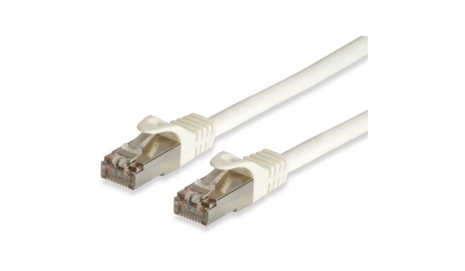 "Equip Patchkabel Cat6A S/FTP 2xRJ45 1.00m weiß Cat7ProLSZH Polybeutel"