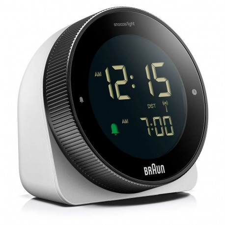 "Braun BC 24 W DCF Funkwecker wei"