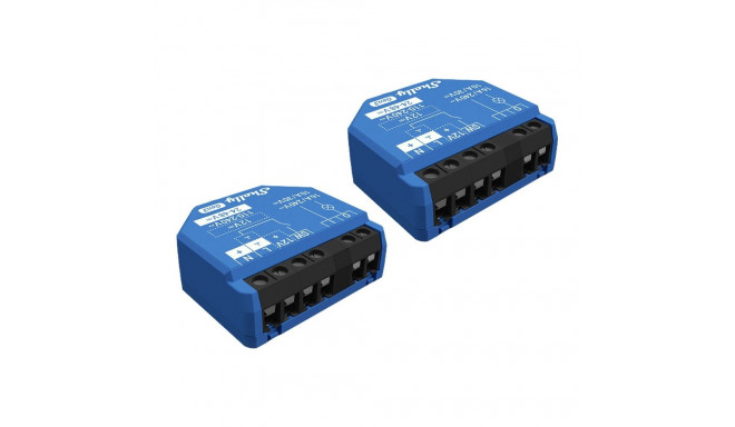 "Shelly Relais ""1 Gen3 2er Pack"" max 16A 1 Kanal WLAN BT"