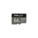 "CARD 64GB PNY PRO Elite MicroXC 100MB/s +Adapter"