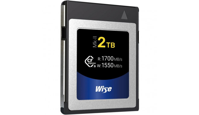 "Wise CFexpress Type B Mk-II 2TB R/W 1700/1550MB/s WI-CFX-B2048M2"