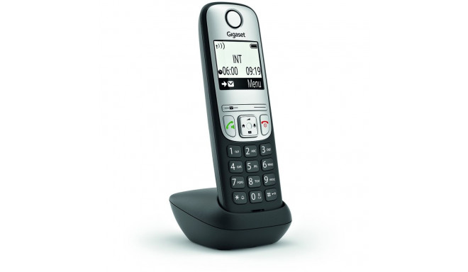 "GIGASET A690HX schwarz 5.1 cm 2 Zoll schwarz-weiss Grafik-Display Freisprechen Telefonbuch fr DECT 