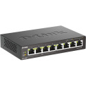"8P D-Link DGS-1008P/E Metall PoE+"