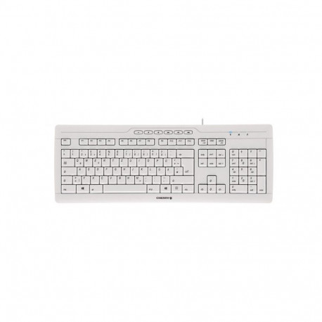 "CHERRY STREAM 3.0 Corded IT-Layout weiß/grau"