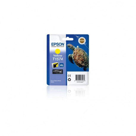 "Epson Tinte 5LB T1574 ink cartridge yellow standard capacity 1-pack blister without alarm"