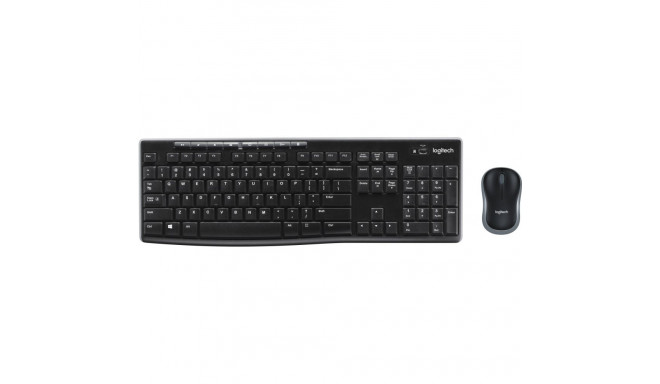 Logitech juhtmevaba klaviatuuri ja hiire komplekt MK270 - EER