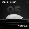 "LOGITECH G PRO X SUPERLIGHT 2 LIGHTSPEED Gaming Mouse - WHITE - 2.4GHZ - N/A - EER2-933 - 933"