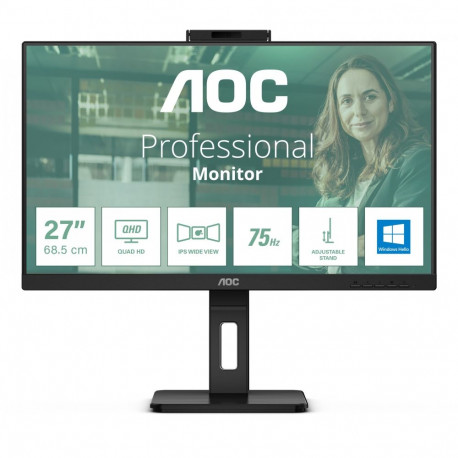 "AOC 68.6cm (27"") Q27P3CW 16:09 HDMI+DP+USB-C IPS WebCam retail"