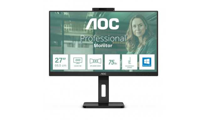 "AOC 68.6cm (27"") Q27P3CW 16:09 HDMI+DP+USB-C IPS WebCam retail"