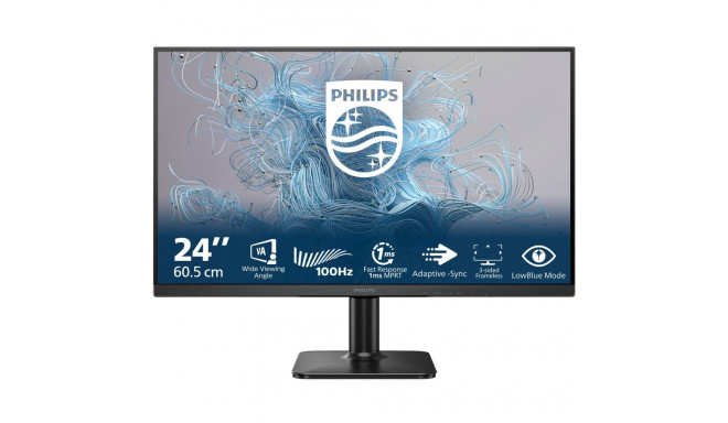 "Philips 60.5cm (23.8"") 24E2N1100LB 16:09 HDMI+D-Sub VA black"