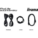 "IIYAMA 54.5cm (21.5"") G2245HSU-B2 16:9 HDMI+DP+2xUSB IPS"