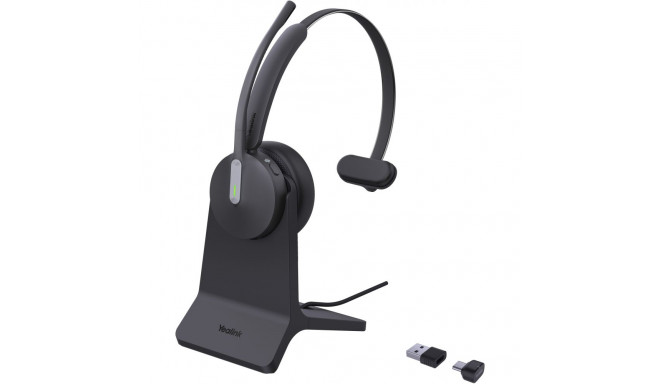 "Yealink Bluetooth Headset BH70 Mono with Stand Teams USB-C/A"