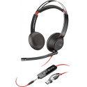 "HP Poly Headset Blackwire C5220 Stereo USB-C/A & 3,5 mm (bulk)"