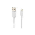 "Belkin Lightning Lade/Sync Kabel ummantelt mfi 1m weiß"