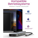 "ICY BOX IB-DK4061-CPD USB-C 12-in-1 PD 100W DockingStation"