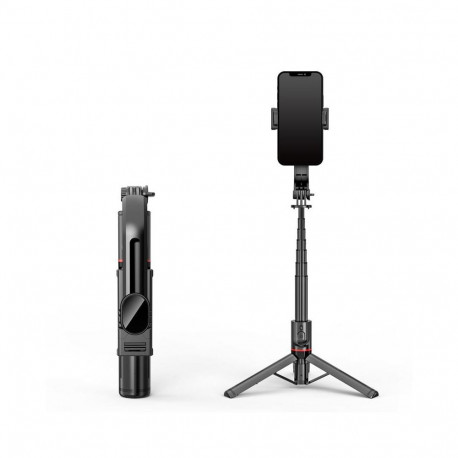 SELFIE STICK TOTI TRIPOD L12-B BLACK
