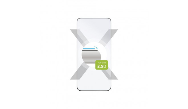 FIXED Full Cover 2,5D karastatud klaas Samsung Galaxy S24/S25 jaoks, must | Fixed