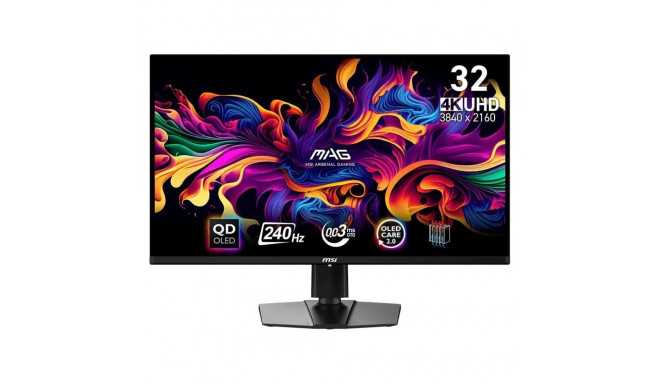 MSI MAG 321UPX QD-OLED monitor