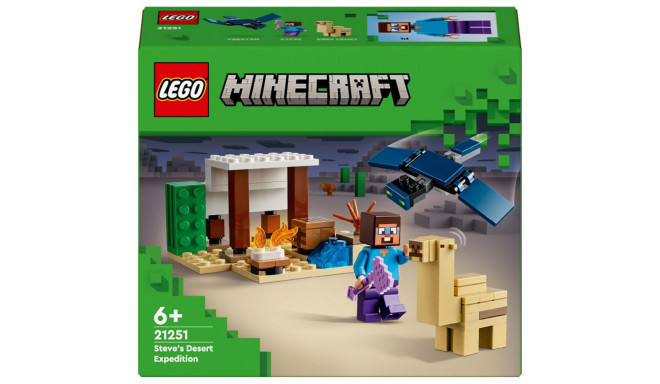 LEGO Minecraft Steve'i kõrbeekspeditsioon (21251)