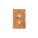 SAUNA THERMOMETER-HYGROMETER ALDER