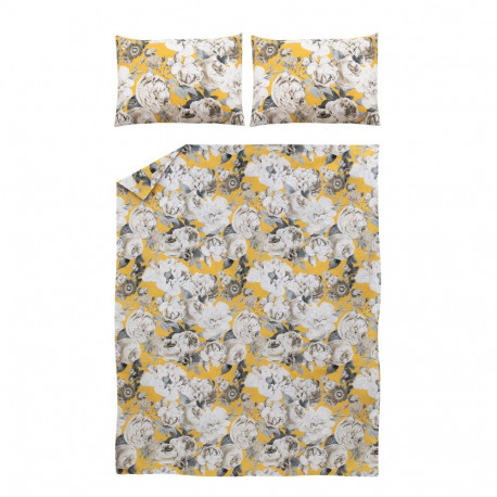 BED COV SET Reine Flowers COTTON 200x220
